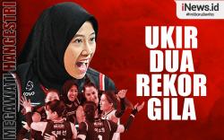 Infografis 2 Rekor Gila Megawati Hangestri usai Red Sparks Gilas Hillstate