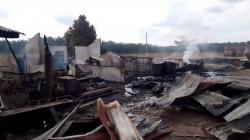 Kebakaran di Labusel, Rumah dan 2 Kendaraan Hangus Dilalap Api