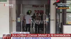 2 Anggota Polri Korban Ledakan Mako Brimob Dilarikan ke RS Bhayangkara<