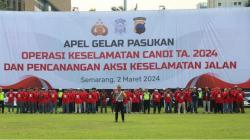Hari Pertama Operasi Keselamatan Candi, 4.088 Pengendara di Jateng Ditilang<