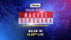 Saksikan Dialog Besar Rakyat Bersuara Hak Angket dan Simsalabim Suara Bersama Aiman di iNews Malam Ini