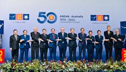 Momen Presiden Jokowi Hadiri Resepsi KTT Khusus ASEAN-Australia