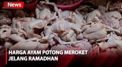 Mendekati Ramadhan, Harga Ayam Potong di Pasar Beringharjo Yogyakarta Naik