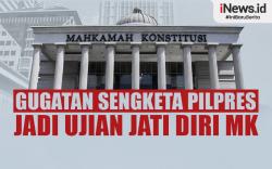 Infografis TPN Sebut Gugatan Sengketa Pilpres Bakal Jadi Ujian Jati Diri MK
