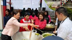 Cegah Gizi Buruk pada Anak, MNC Peduli-Lotte Mart Indonesia Gelar Masak Besar Makanan Sehat