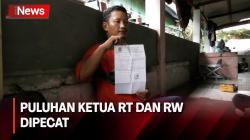 Kades Pecat Puluhan Ketua RT dan RW Usai Anaknya Kalah Pileg di Tangerang
