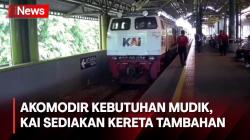 Akomodir Kebutuhan Mudik Lebaran, KAI Daop 1 Jakarta Sediakan Kereta Tambahan