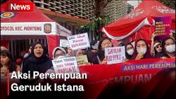 Kritik Kenaikan Harga hingga Situasi Politik, Kelompok Perempuan Geruduk Istana