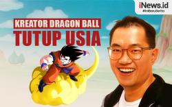 Infografis Kreator Dragon Ball Akira Toriyama Meninggal Dunia 
