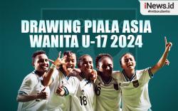 Infografis Drawing Piala Asia Wanita U-17 2024