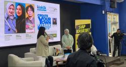 Hadiri Klaklik Connection, Penulis Novel Dear Nathan Ungkap Keistimewaan Platform Klaklik