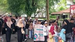 Sambut Ramadan, Warga Lebak Banten Ramai-Ramai Ikut Pawai Tarhib