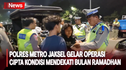 Gelar Operasi Cipta Kondisi, Polres Metro Jaksel Razia Puluhan Kendaraan di Kawasan Kasablanka Jaksel  