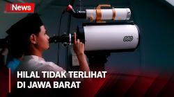 Pemantauan Hilal di 11 Titik, Hilal Tidak Terlihat di Jawa Barat