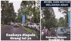 Viral Mobil Lawan Arah Alasan Antar Anak Sekolah, Pengamat: Bahaya Bisa Dicontoh Anak