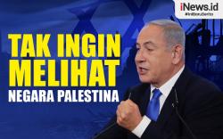 Infografis Netanyahu Sebut Israel Tak Ingin Melihat Negara Palestina