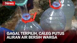 Miris, Aliran Air Bersih Warga Diputus Caleg yang gagal terpilih di Cilegon
