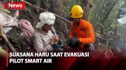 Suasana Haru Liputi Evakuasi Pilot Smart Air Muhammad Yusuf