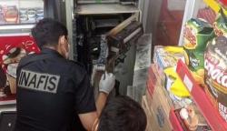 Jebol Tembok Minimarket di Sawangan, Kawanan Maling Bobol Mesin ATM