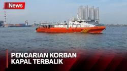 1 WNA Taiwan Masih Hilang Imbas Kapal Pari Kudus Terbalik