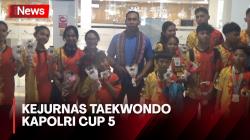 Tiba di Kupang, Atlet NTT Raih 27 Medali di Kejurnas Taekwondo Kapolri Cup 5