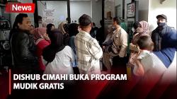 Warga Cimahi Serbu Mudik Gratis, Rela Antre sejak Subuh