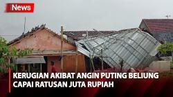 Angin Puting Beliung Rusak Puluhan Rumah di Pekalongan, Kerugian Capai Ratusan Juta Rupiah