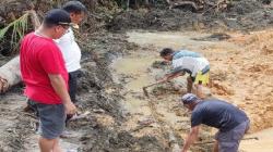 Jaringan Pipa Perumdam di Bangka Barat Rusak, Diduga akibat Tambang Ilegal<