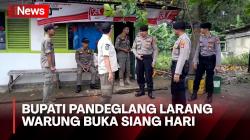 Satpol PP Razia Warung Makan yang Buka Siang Hari di Pandeglang