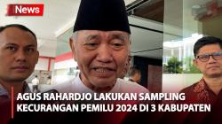 Laporkan Kecurangan Pemilu 2024, Agus Rahardjo Lakukan Sampling di 3 Kabupaten