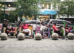 Potret Transportasi Tradisional di Jalan Malioboro Yogyakarta