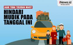 Infografis Hindari Perjalanan di Tanggal Ini agar Tidak Terjebak Macet saat Mudik