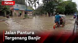 Tergenang Banjir, Arus Lalu Lintas Jalan Pantura Kendal Dialihkan