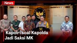 Kapolri Listyo Tanggapi Klaim TPN Ganjar-Mahfud Bahwa Kapolda akan Jadi Saksi MK