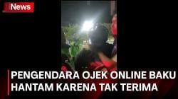 Dua Pengendara Ojek Online Terlibat Baku Hantam karena Tak Terima Ditegur