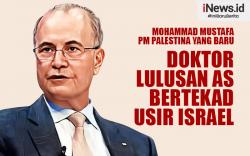 Infografis Mohammad Mustafa PM Palestina yang Baru, Doktor Lulusan AS Bertekad Usir Israel 