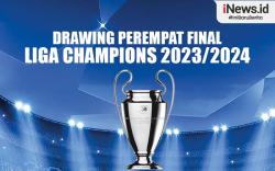 Infografis Hasil Drawing Perempat Final Liga Champions 2023/2024