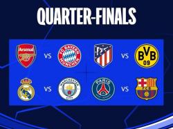 Hasil Drawing Perempat Final Liga Champions: Real Madrid Vs Man City, Arsenal Tantang Bayern