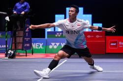 Jonatan Christie Libas Lakshya Sen, All Indonesian Final Tersaji di All England 2024