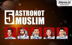 Infografis 5 Astronot Muslim Pernah Jelajah Luar Angkasa