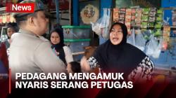 Terjaring Razia di Senen, PKL Mengamuk Nyaris Serang Petugas