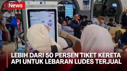 Lebih dari 50 Persen Tiket Kereta Api untuk Angkutan Lebaran Ludes Terjual