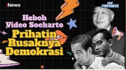 CEK FAKTA: Presiden RI Ke-1 Soeharto Suarakan Keprihatinan Kondisi Demokrasi dan Rusaknya UU