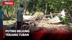 Detik-Detik Puting Beliung Terjang Permukiman Warga di Tuban
