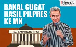 Infografis Ganjar Tegaskan Bakal Gugat Hasil Pilpres ke MK