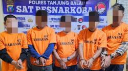 Polisi Bongkar Jaringan Peredaran Ekstasi di Tanjungbalai, 5 Orang Ditangkap<