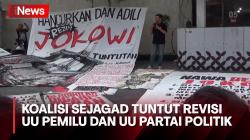 Gelar Aksi Tolak Hasil Pemilu 2024, Koalisi Sejagad Tuntut Revisi UU Pemilu dan UU Partai Politik