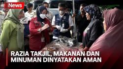 Puskesmas Gambir Gelar Razia Takjil, Belasan Makanan dan Minuman Dinyatakan Aman