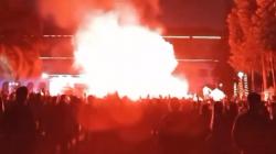 Aksi Bandung Lautan Api di Gedung Sate, Mahasiswa Kritik Harga Kebutuhan Pokok Melambung