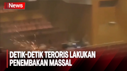 Mencekam! Detik-Detik Teroris Serang Warga secara Acak di Balai Kota Crocus Moskow